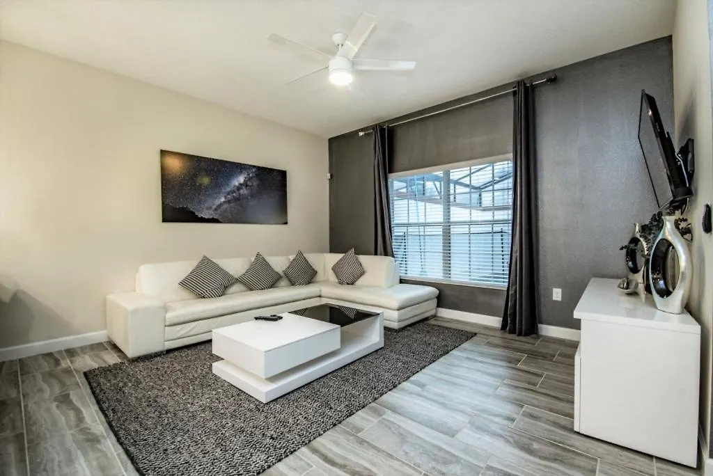 Stylish 4 Bed 3 Ba Champions Gate Pool Home 1590Mv Davenport 0*,