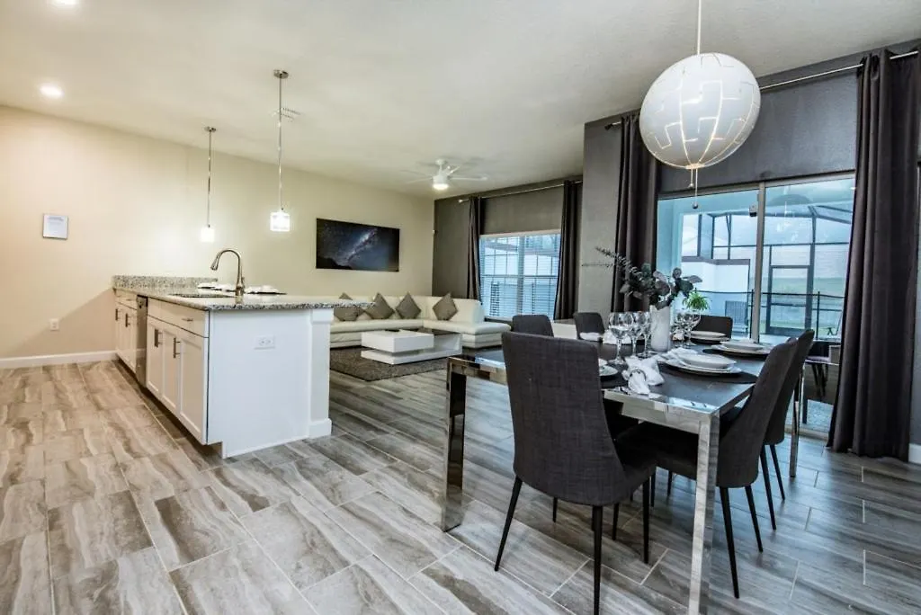Stylish 4 Bed 3 Ba Champions Gate Pool Home 1590Mv Davenport 0*,  United States