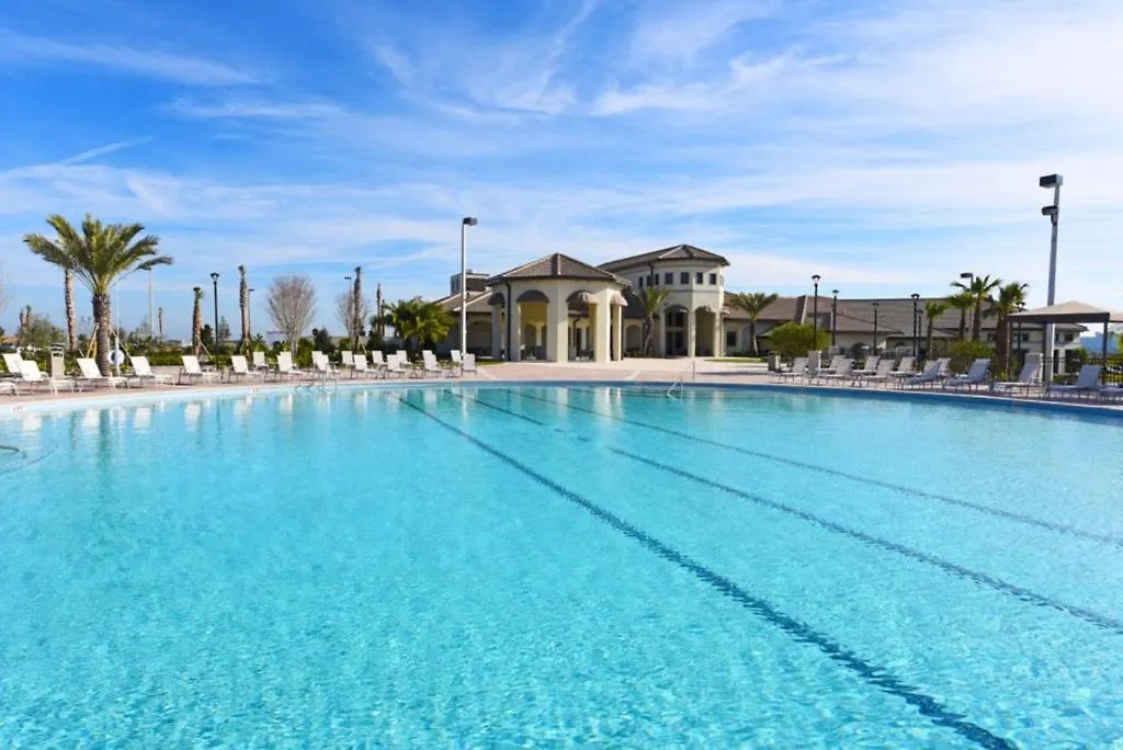 Stylish 4 Bed 3 Ba Champions Gate Pool Home 1590Mv Davenport United States